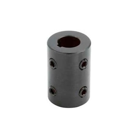 Climax Metal Climax Metal, Metric Set Screw Coupling W/Keyway, MRC-20-KW4H@90, Black Oxide, 20mm MRC-20-KW4H@90